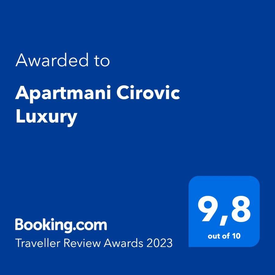 Apartmani Cirovic Luxury แฮร์เซ็ก-โนวี ภายนอก รูปภาพ